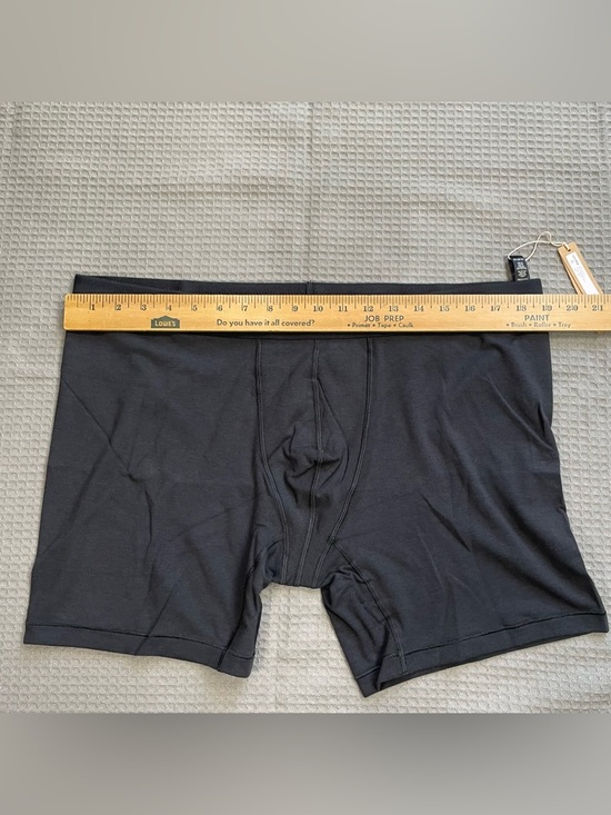 Mens Skims Boxer Brief NWT 2X Onyx Cotton Modal Stretch - Picture 7 of 8
